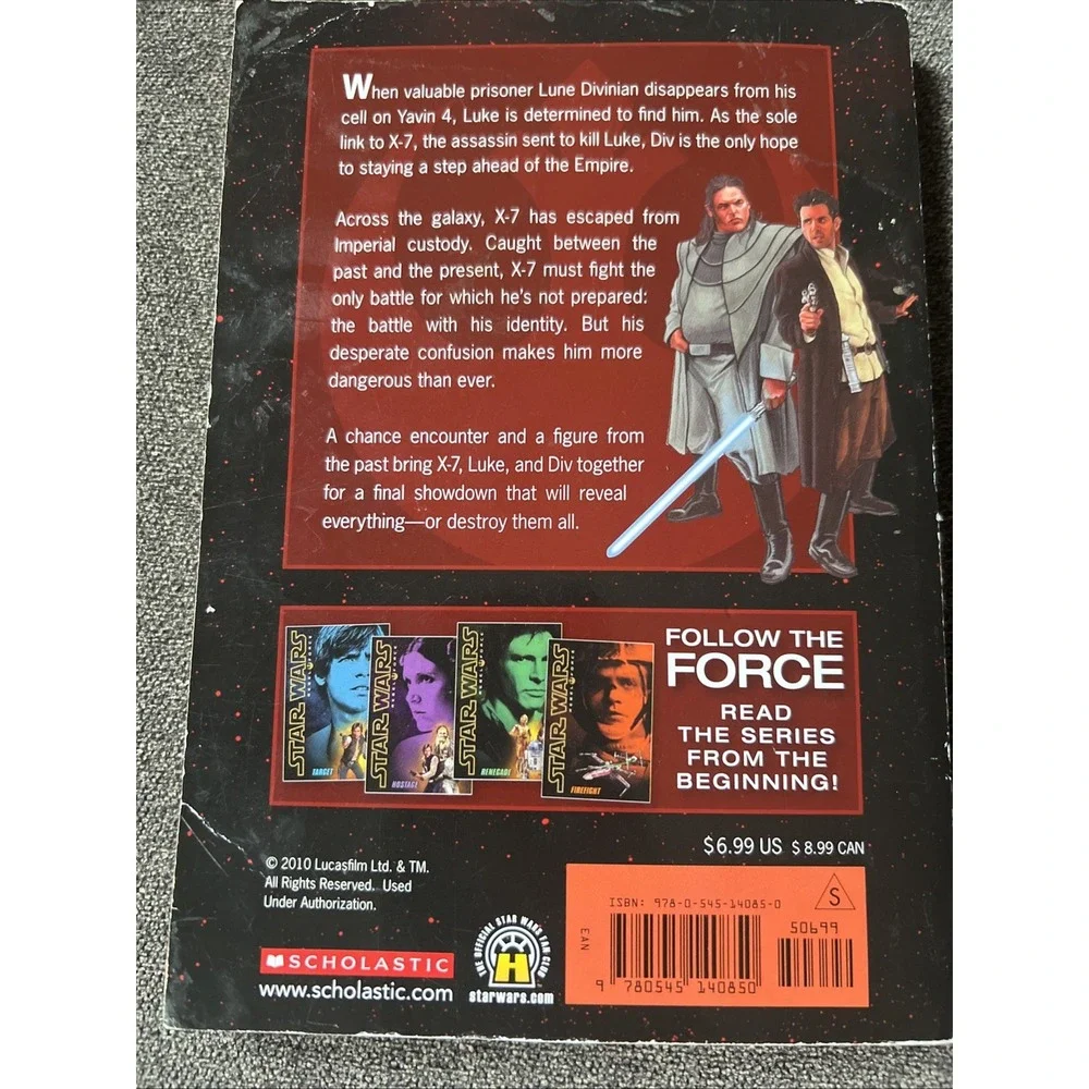 Star Wars: Rebel Force, Trapped by Alex Wheeler (2010, Paperback)